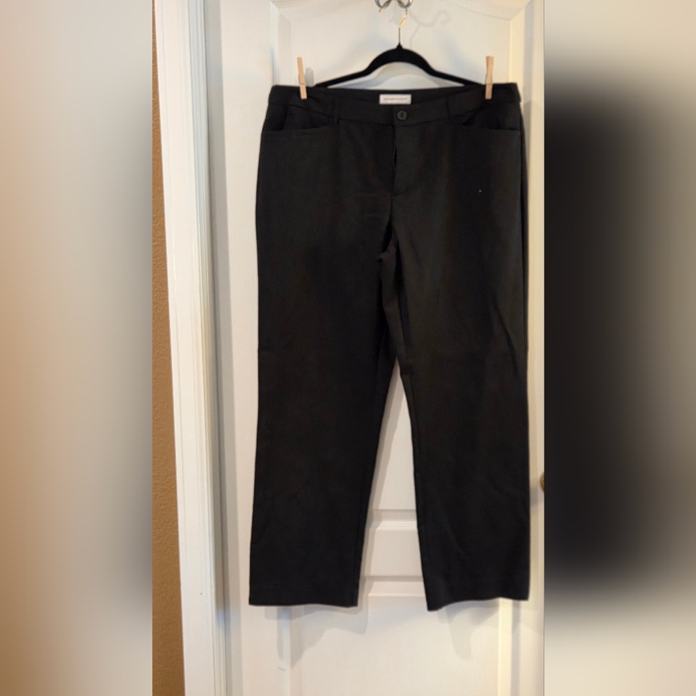 Christopher & Banks Men's Dark Gray Chinos
